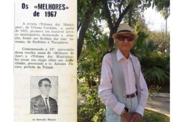 Morre ex-prefeito de Tejupá com 101 anos