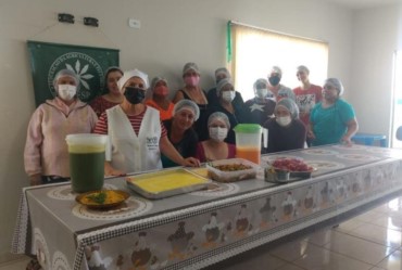Sindicato Rural de Piraju - SENAR/SP Ministra Curso de Alimentação Saudável e Nutrição em Tejupá