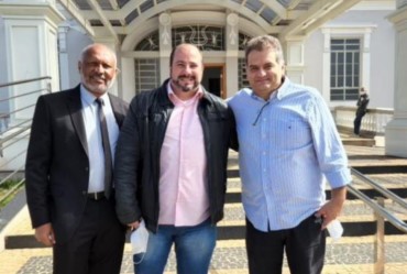 Ex-secretários estaduais João Cury e Marcelo Del Bosco visitam Avaré e Itaí