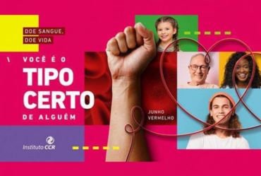 Instituto CCR e CCR SPVias apoiam campanha Junho Vermelho 2022