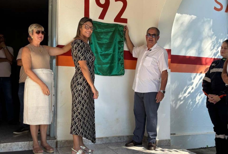 Fartura reinaugura espaço do Samu e reforça atendimento