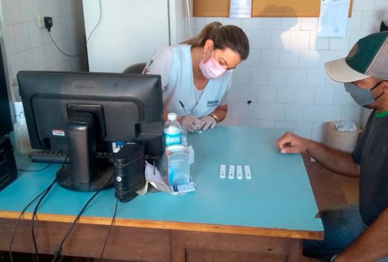 Taguaí realiza testes de covid-19 nos servidores municipais 