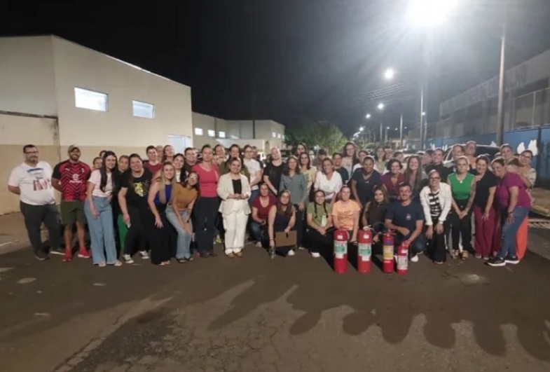 Taquarituba capacita mais de 300 servidores em Brigada de Incêndio e Primeiros Socorros