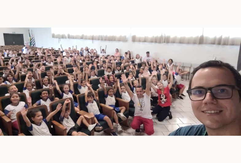 Saúde de Fartura ministra palestras nas escolas sobre a dengue