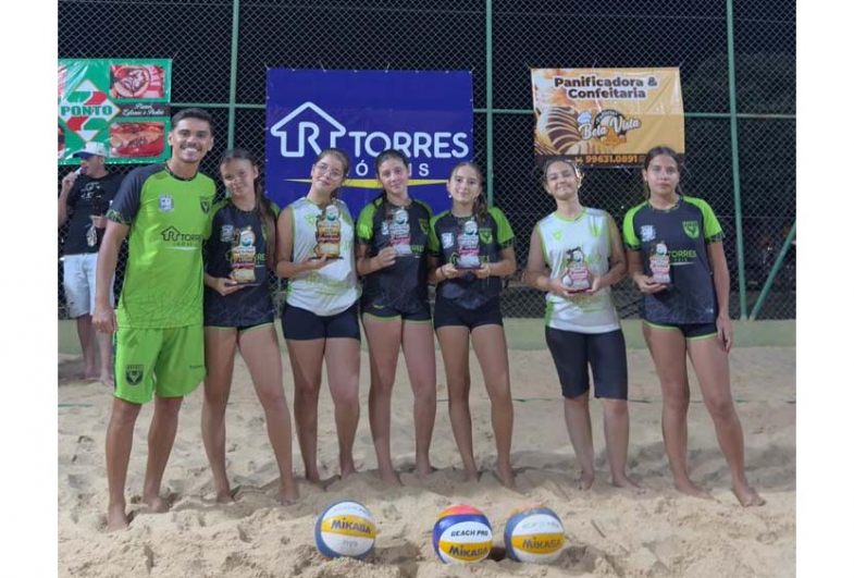 Fartura realizou 1º Torneio Interno de Vôlei de Praia da categoria de base