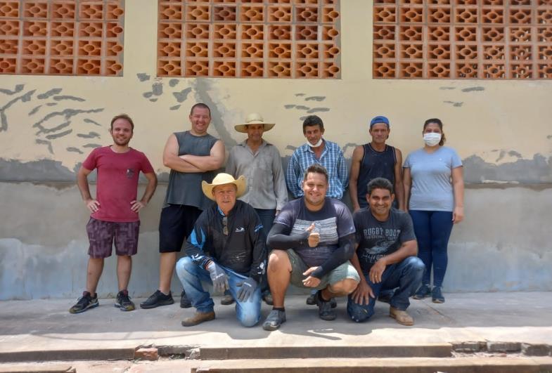 Asilo de Fartura inicia etapa de mutirão para pintura externa do prédio