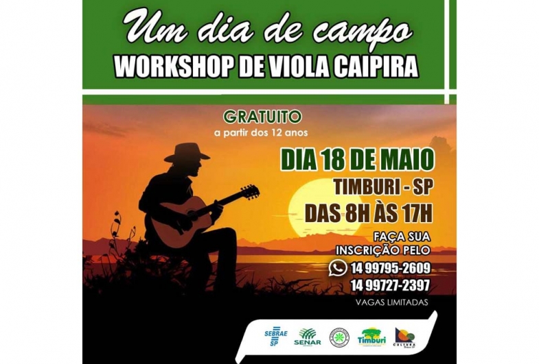 Viola Caipira em Destaque: Um Dia de Campo Cultural em Timburi