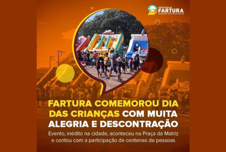 Fartura comemorou Dia das Crianças com muita alegria e descontração