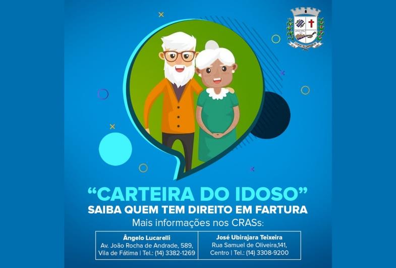 “Carteira do Idoso” saiba quem tem direito em Fartura