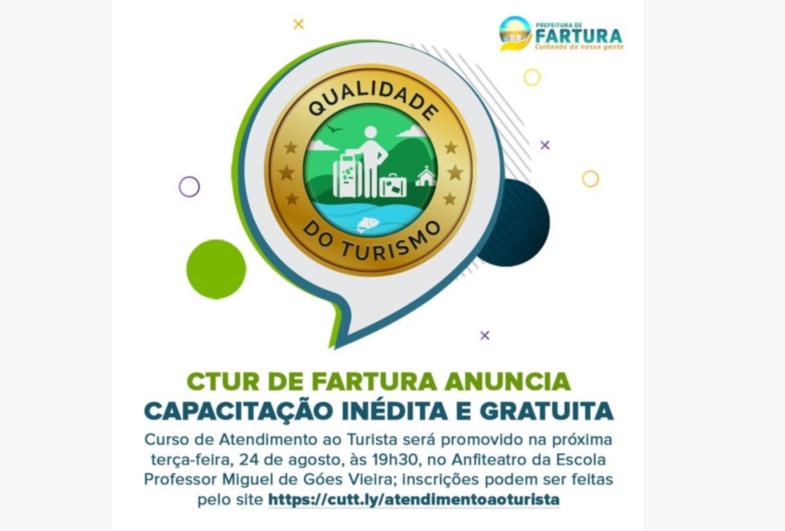 CTur de Fartura anuncia capacitação inédita e gratuita