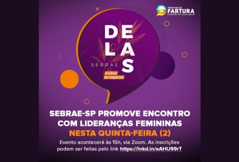 Sebrae-SP promove Encontro Lideranças Femininas nesta quinta-feira (2)