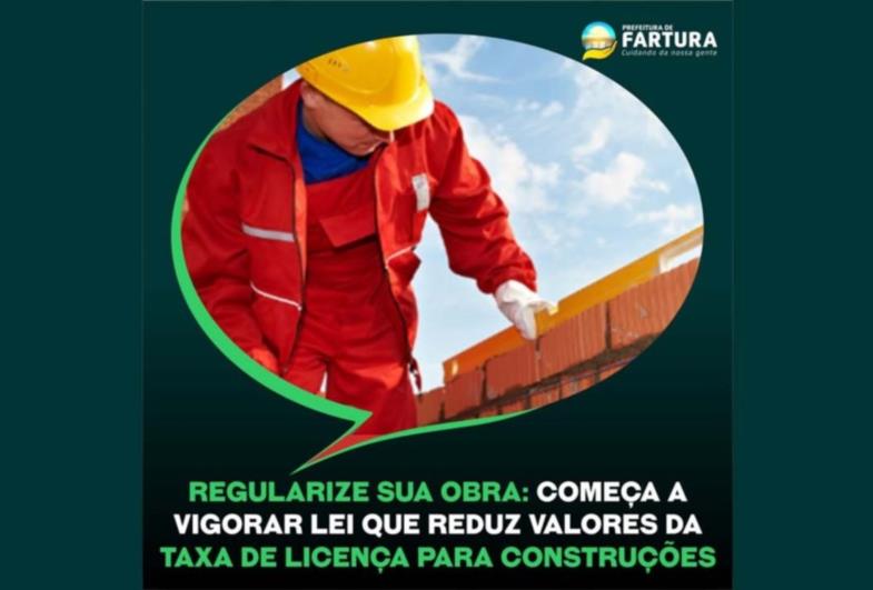 Regularize sua obra: Começa a vigorar Lei que reduz valores da taxa de licença para construções particulares