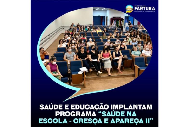 Parceria entre Saúde e Educação gera Programa “Saúde na Escola - Cresça e Apareça II”