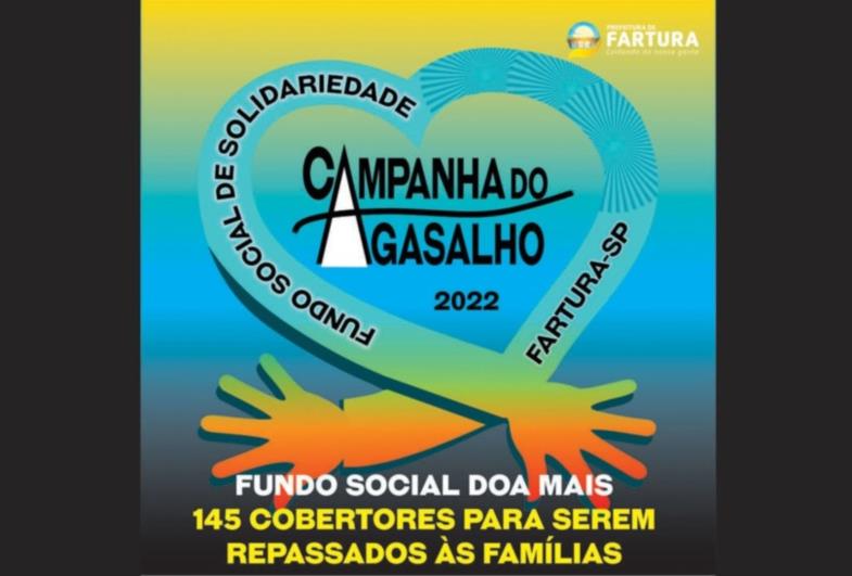 Solidariedade em alta: Fundo Social doa mais 145 cobertores para serem repassados às famílias farturenses