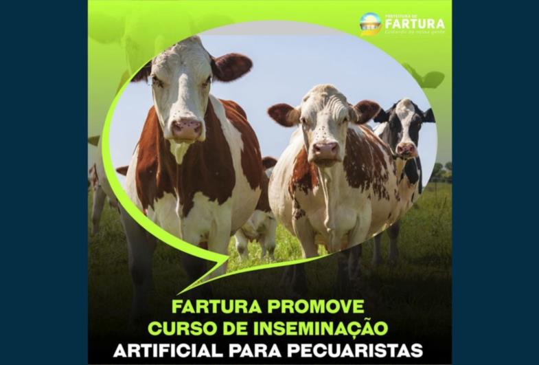 Fartura promove curso de inseminação artificial para pecuaristas, com vagas limitadas