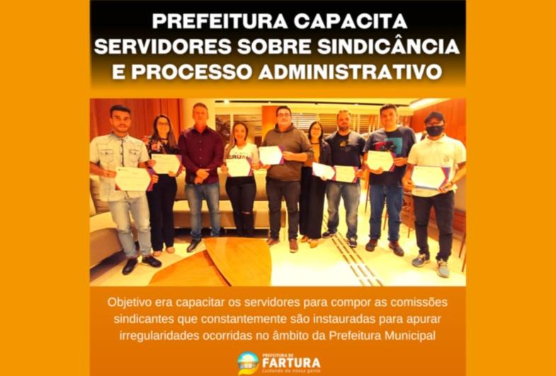 Prefeitura capacita servidores sobre sindicância e processo administrativo disciplinar