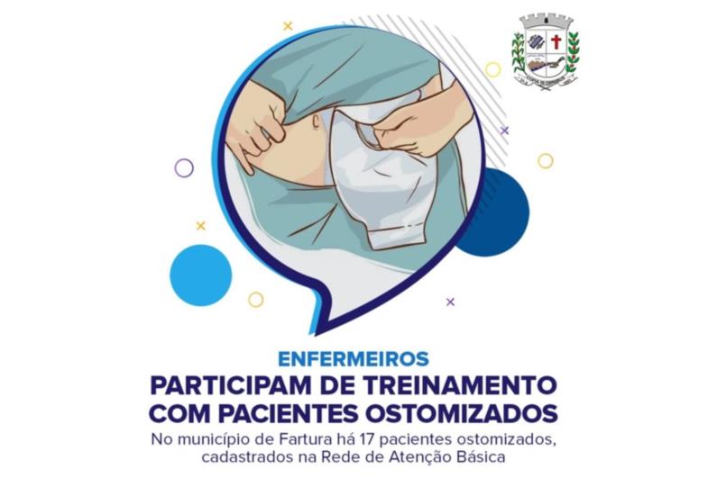 Enfermeiros participam de treinamento com pacientes ostomizados