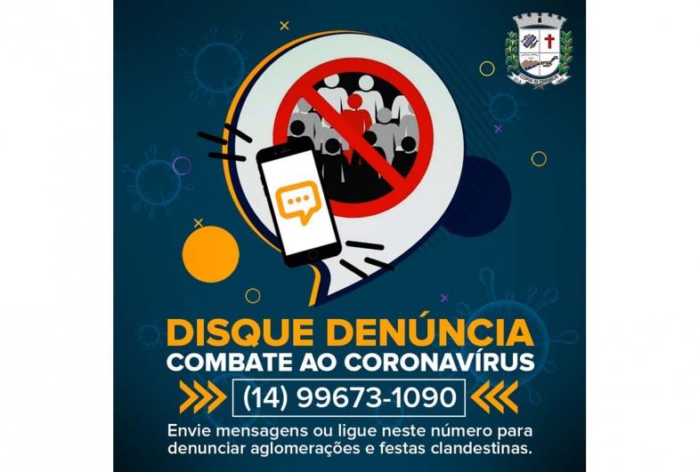 Prefeitura de Fartura disponibiliza “Disque Denúncia”