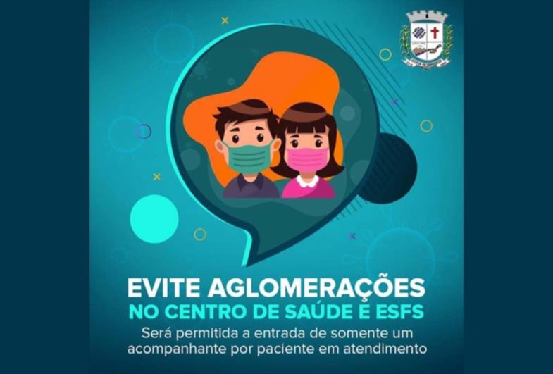 Saúde solicita que moradores evitem aglomerações nos postos de atendimento