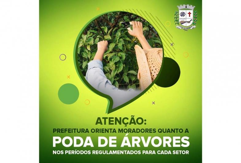 Prefeitura de Fartura faz orientações a moradores sobre podas e coleta seletiva