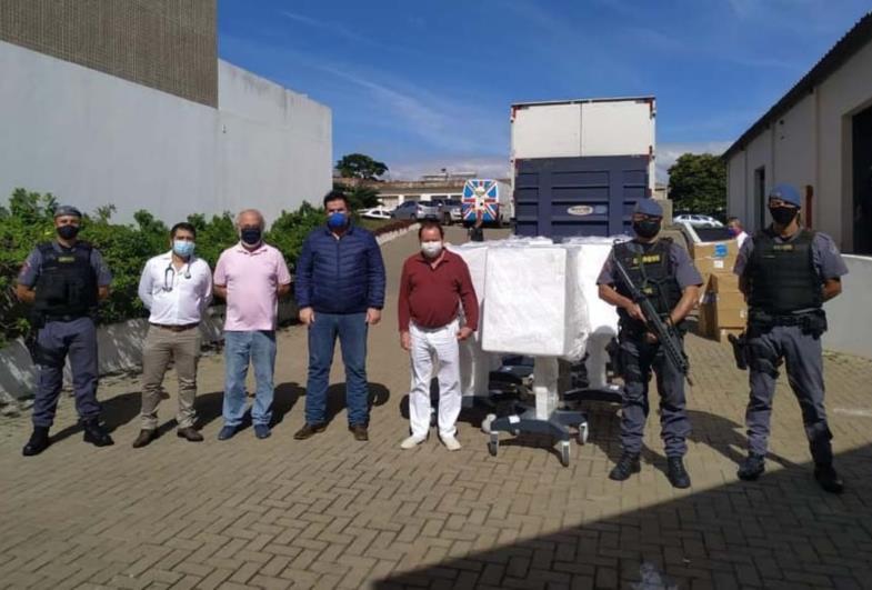 Governo do Estado envia 10 respiradores para Avaré