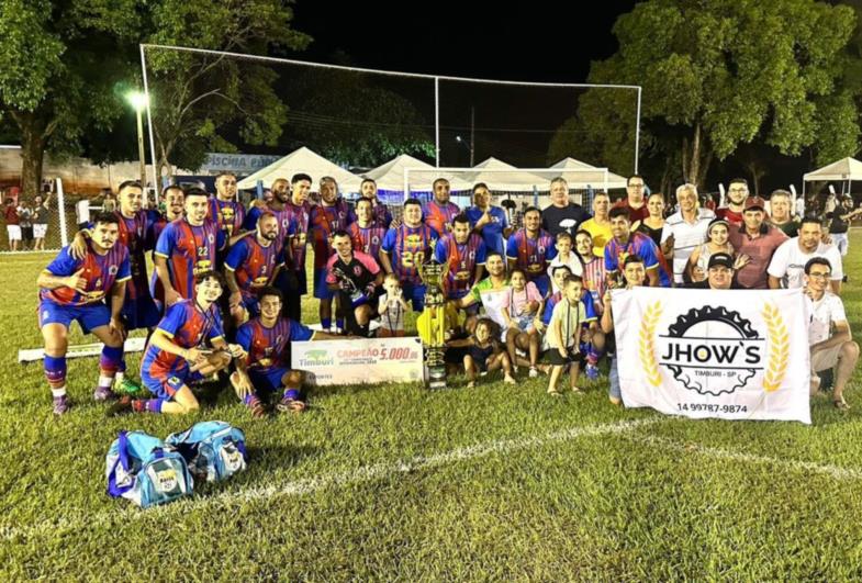 Timburi conquista o 34º Campeonato Intermunicipal de Futebol 