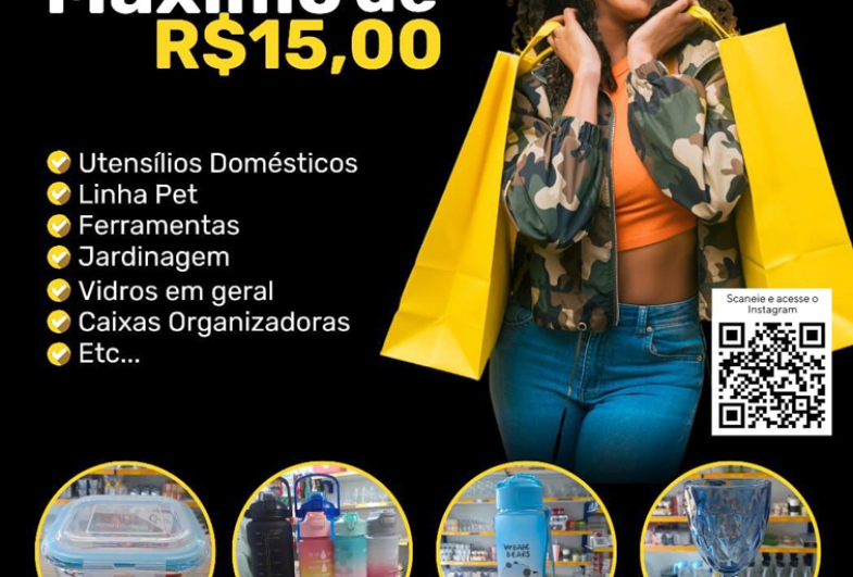 Max 15 trazendo novidades para sua casa com preço único