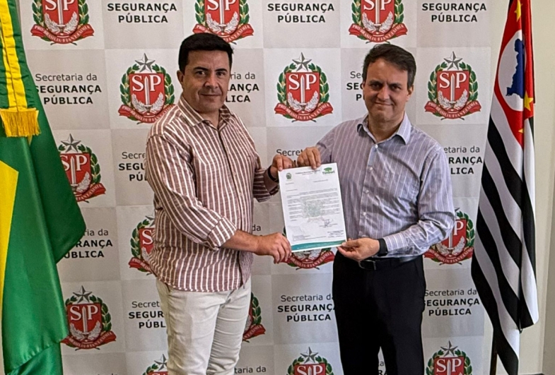 Amorim reivindica aumento no efetivo policial e mais recursos para segurança de Timburi