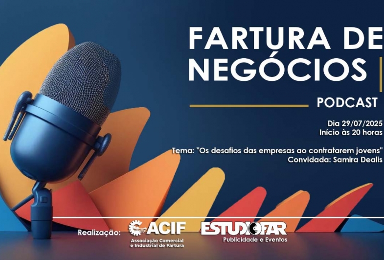  Acif lança podcast “Fartura de Negócios” nesta terça-feira (29)