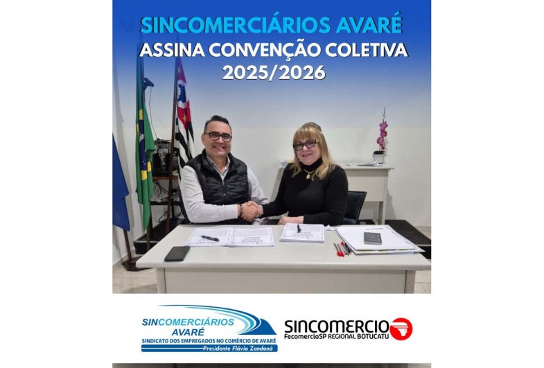 Convenção Coletiva 2025/2026 garante reajuste de 6% para os comerciários