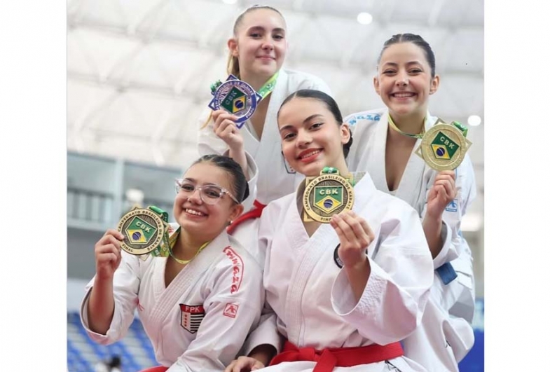 Atleta avareense é Bi Campeã Brasileira de karatê