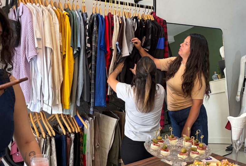 Os clientes foram recebidos  com um delicioso coquetel