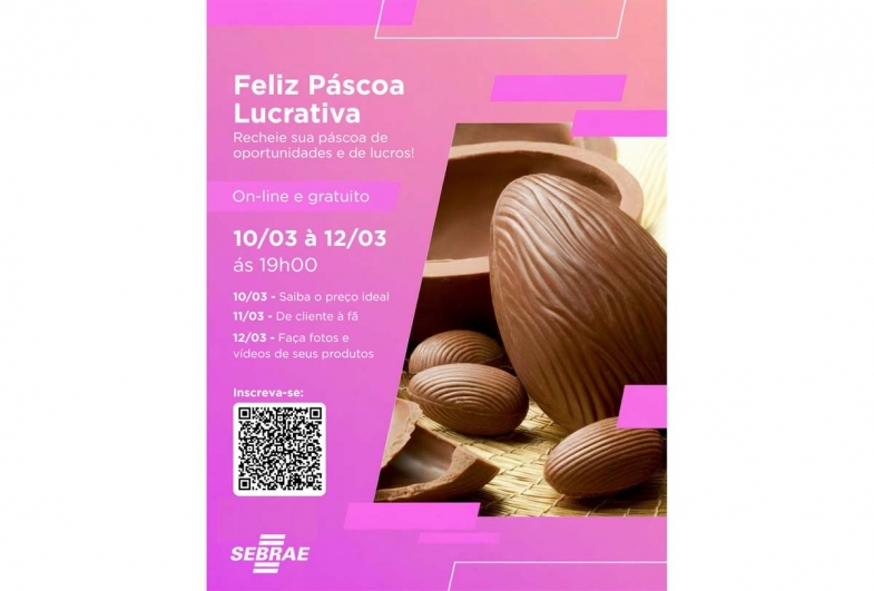 Capacitação online para Empreendedores do Chocolate