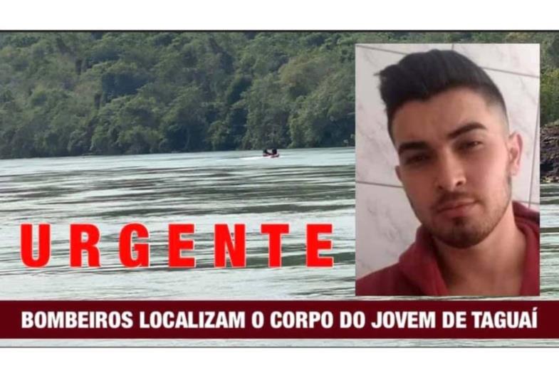 Corpo de jovem é encontrado no Rio Paranapanema 