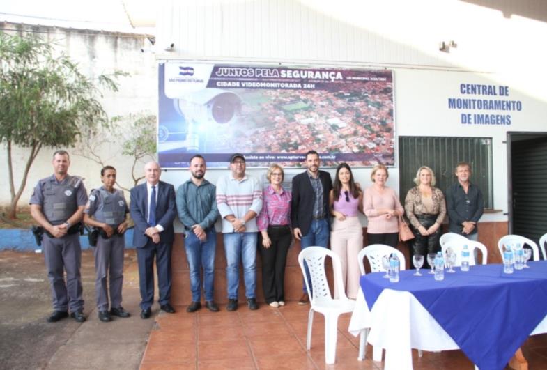 São Pedro do Turvo inaugura Central de Monitoramento de Imagens