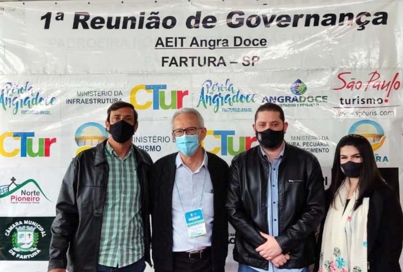 Fartura sedia 1ª Reunião da Governança do Angra Doce Federal