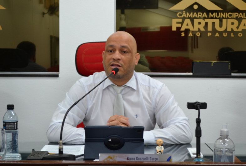 Bruno Guazzelli, presidente da Câmara de Fartura