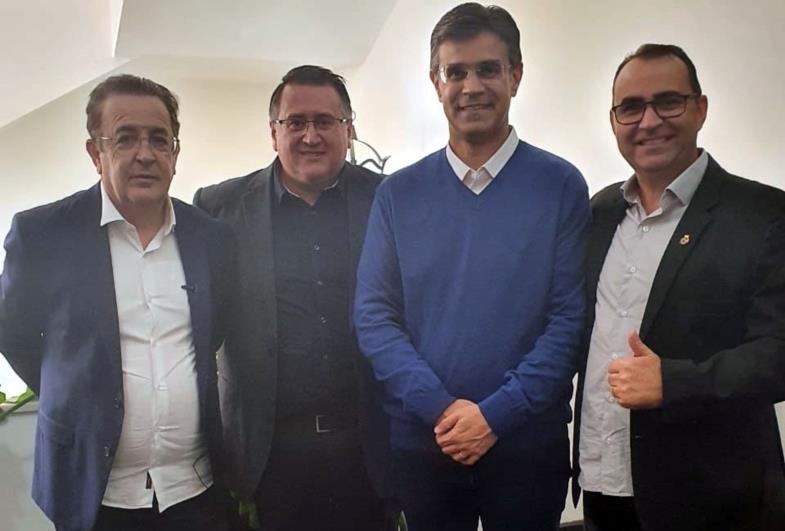 Flávio Zandoná participa de reunião com governador Rodrigo Garcia