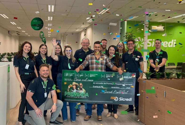 Sicredi Norte Sul anuncia novos ganhadores da Poupança Premiada