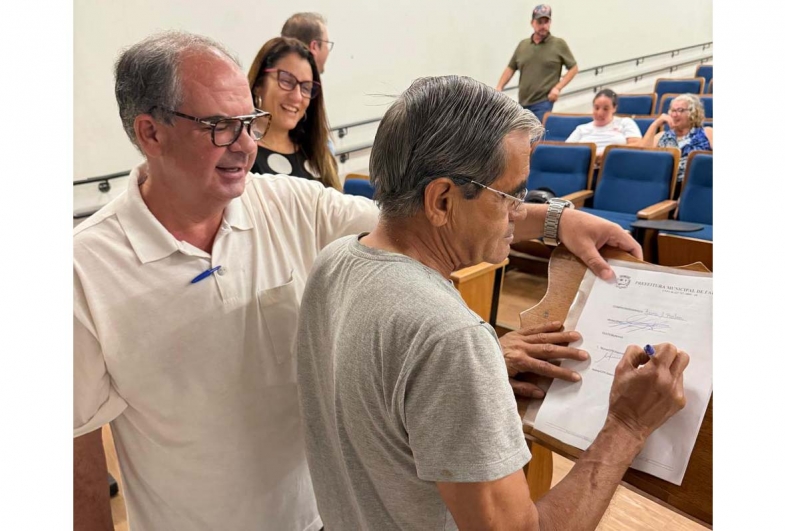 Prefeito Marcos e Sr. Val