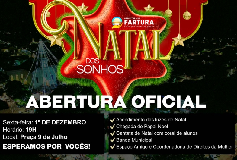 Natal dos Sonhos 2023: promete encantar a partir da próxima sexta-feira (1º)