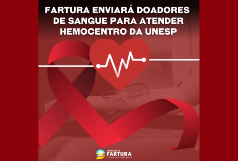 Fartura enviará mensalmente doadores de sangue para atender Hemocentro da Unesp