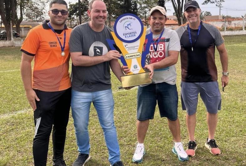 Equipe Sub 15 de Timburi conquista o título no  Campeonato Regional  de Cerqueira César