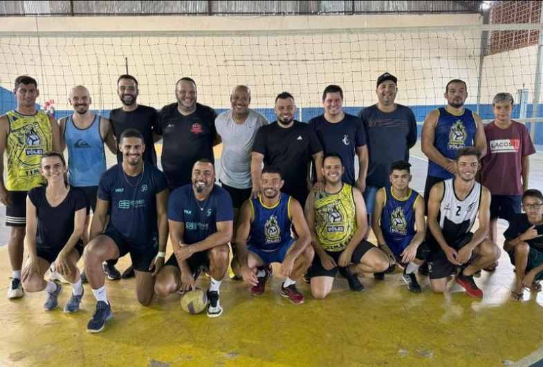 Encontro especial no Voleibol de Timburi no fim de ano