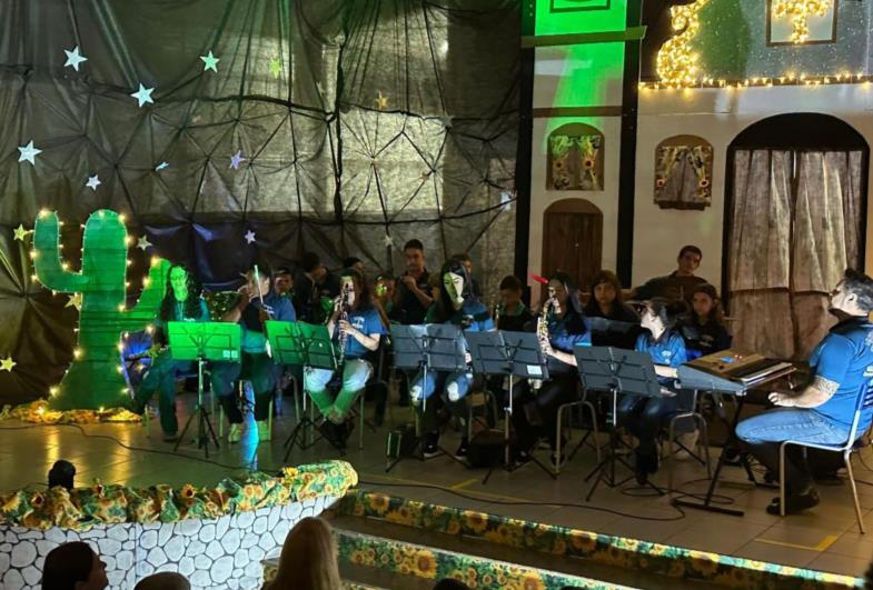 Banda Lindolpho Camargo Alves encanta  o público em Sarau Cultural Nordestino
