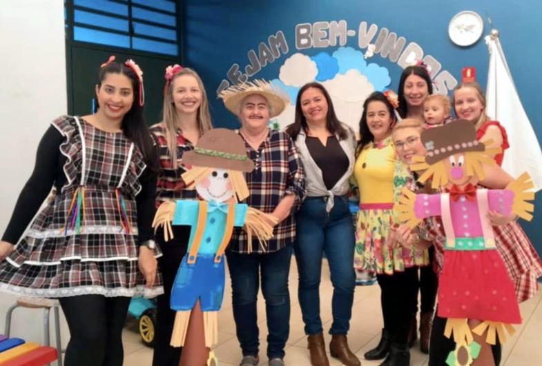 EMEI - Silvana Naldi Cunha de Lima celebra Arraiá Junino da Educação Infantil