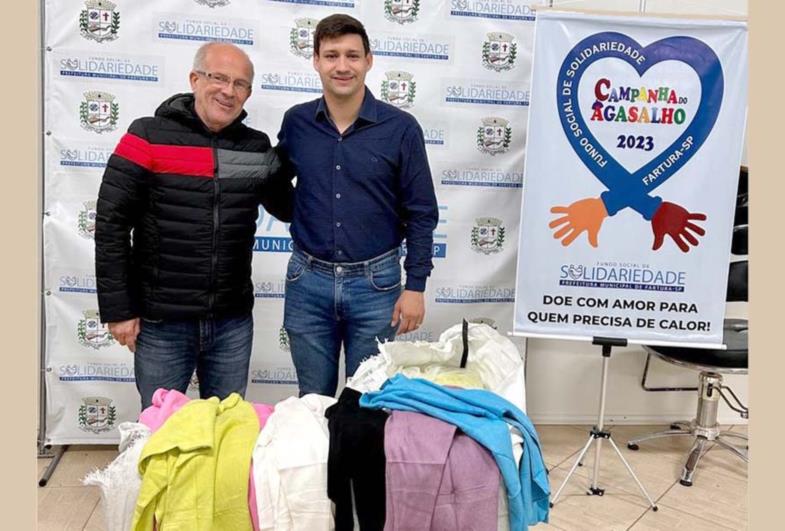 Fundo Social de Fartura repassa 288 blusas para doação a farturenses