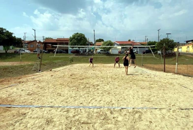 Torneio de volei de areia marca a retomada das atividades esportivas em Timburi