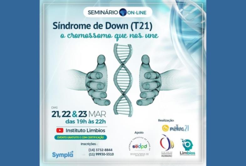 Especialistas debatem Síndrome de Down em evento on-line e gratuito em Avaré