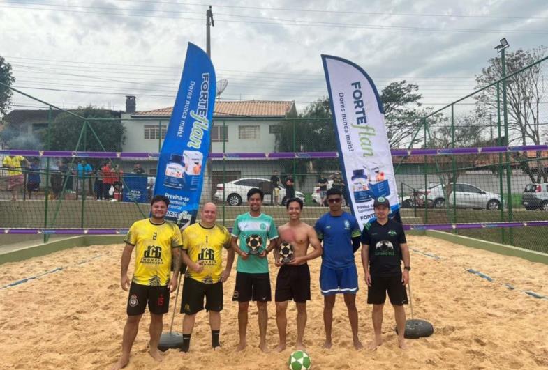 Sucesso na primeira etapa do 1º Torneio de Futevôlei em Fartura